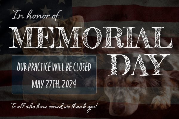 Memorial Day 2024 Closure Pop Up